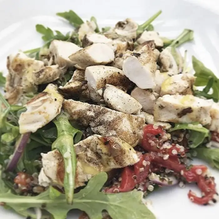 Chicken Quinoa Greek Salad (Greek Chicken)