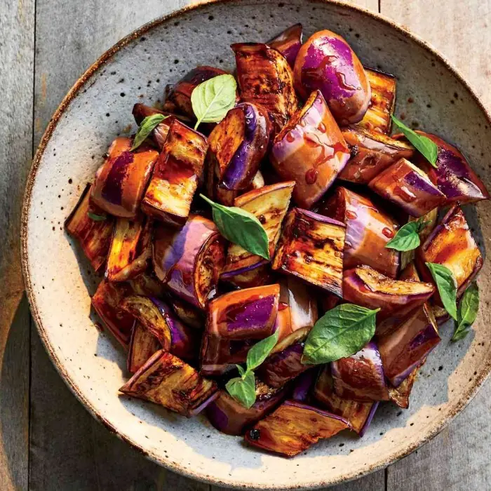Eggplant Adobo (Filipino Vegetarian)